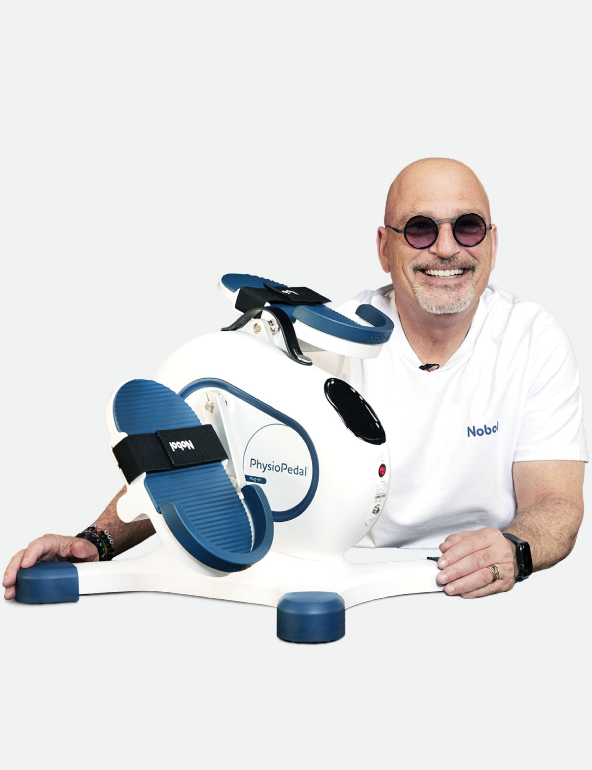 Motorized leg & arm exerciser